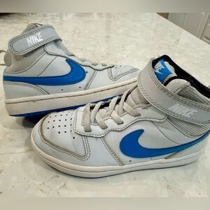 Nike Kids' Sneakers High Tops in White and Blue